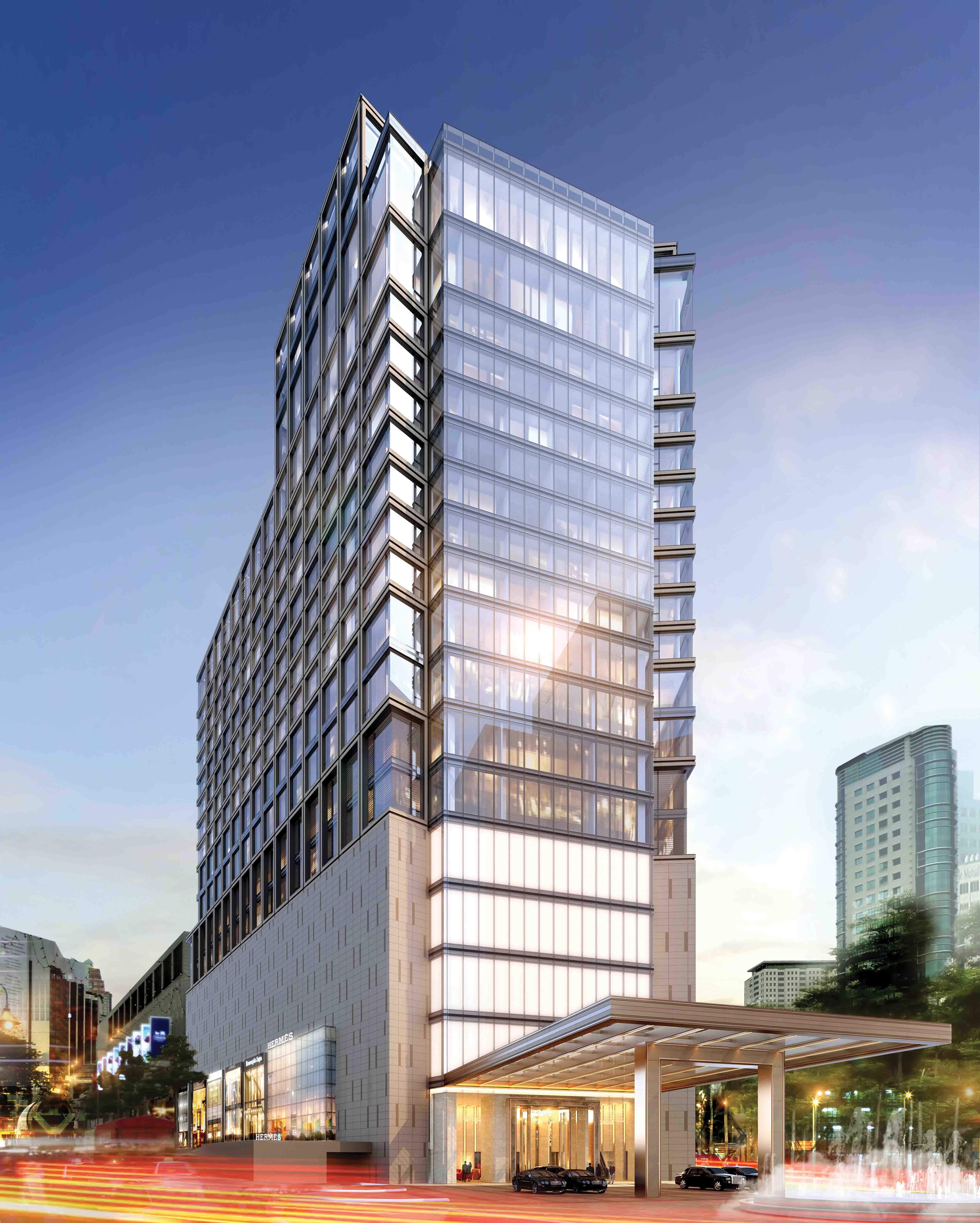 Pavilion Hotel Kuala Lumpur Managed By Banyan Tree Εξωτερικό φωτογραφία The proposed building